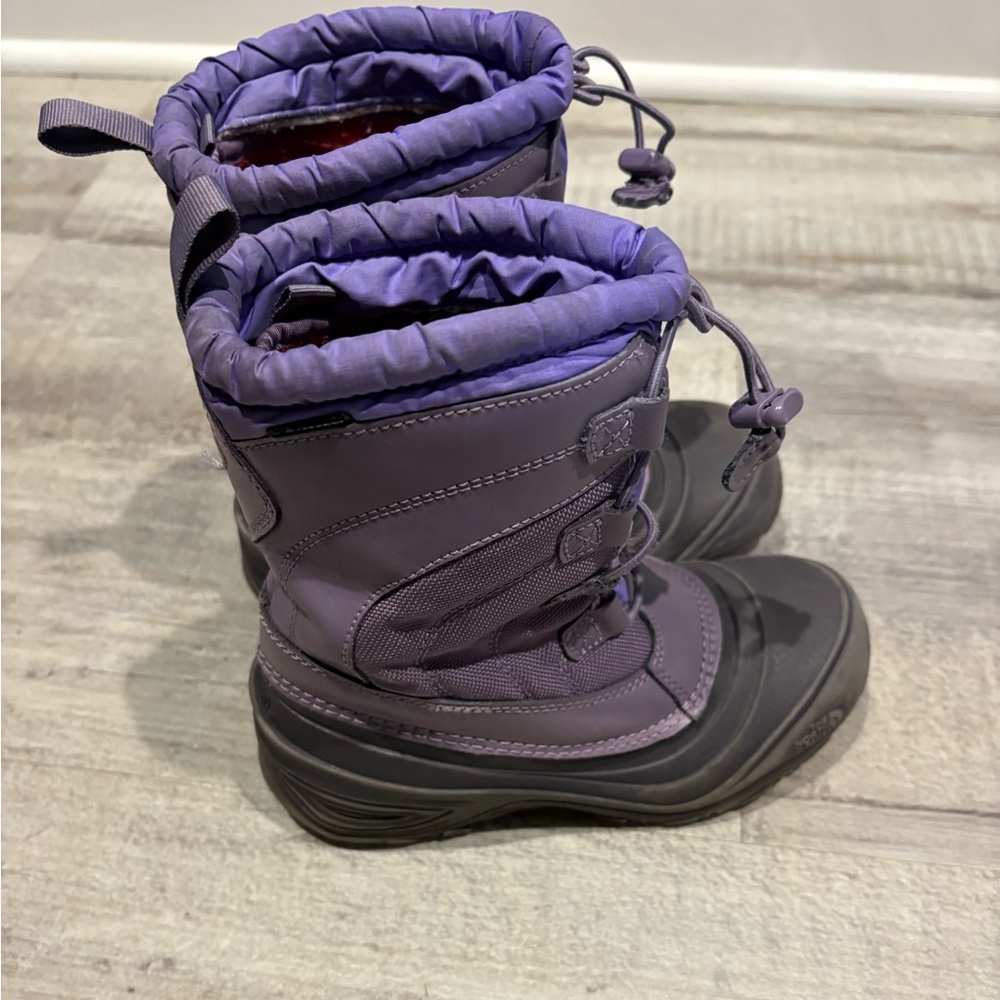 The North Face Purple Snow Boots Size 3
